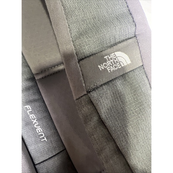 Men's The North Face Jester Flexvent Day Pack Backpack Laptop Bag Grey W/ Orange - Picture 11 of 16